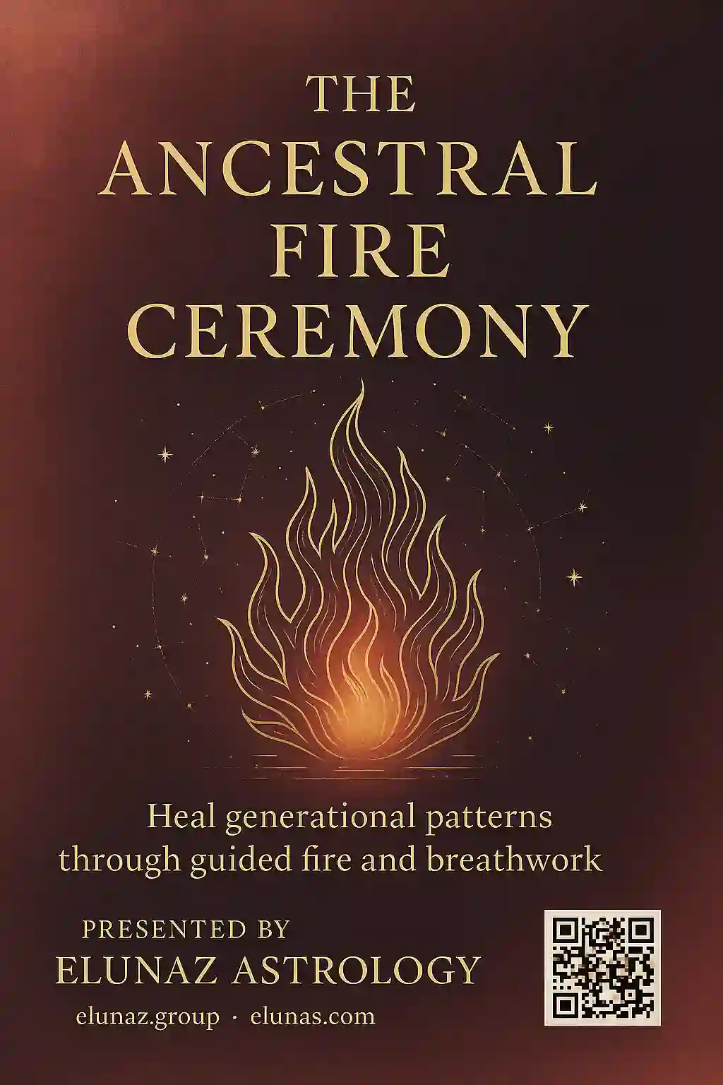 The Ancestral Fire Ceramony